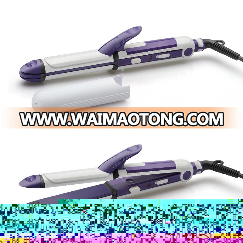 New design 3D float plates anti-scald body hair straightener